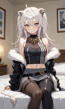PoppyFlowerAI [special] Botan Shishiro (獅白 ぼたん) - Holo no Graffiti (Patreon) [AI Generated]