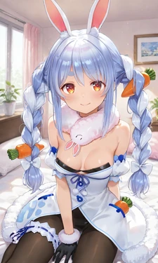 PoppyFlowerAI [special] Pekora Usada (兎田 ぺこら) - Holo no Graffiti (Patreon) [AI Generated]