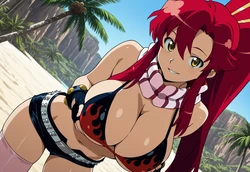 Fran - Yoko Littner - Tengen Toppa Gurren Lagann (77P) - (Commission) [AI Generated]