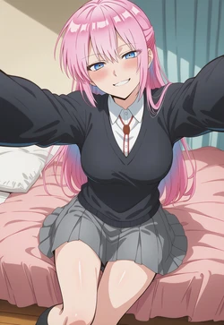 [Necromancer893] 式守 x 秀 / Shikimori x Shuu [AI Generated]