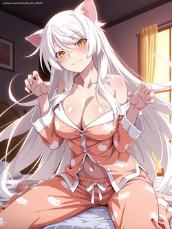 [ほむら@artwork]Black Hanekawa (Bakemonogatari) [AI Generated]