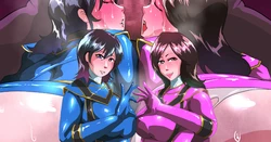 [Zizi] Magi Blue Magi Pink Shuutai (Mahou Sentai Magiranger)