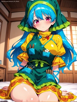 [ほむら@artwork]Haniyasushin Keiki (Touhou-Project) [AI Generated]