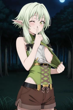[Digital Waifu Gallery] High Elf Archer (GOBLIN SLAYER!) [AI Generated]
