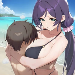 (Taugust) Tojo Nozomi (Bikini) [AI Generated]