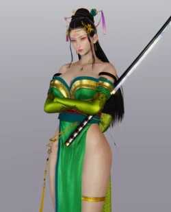 【Pixiv无生】古装女斗 造型和杂七杂八（重投稿）