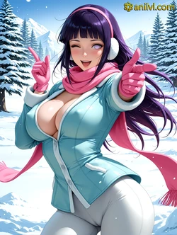 [Anilvl] Hyuuga Hinata - Naruto [AI Generated]