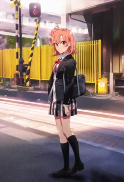 LazyPine - Yuigahama Yui 由比ヶ浜結衣 (55P) ラノベ風 [AI Generated]