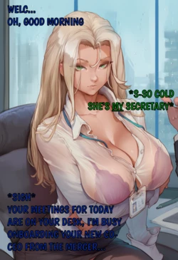 [IronAIArt] Secretary Comic [AI GENERATED]