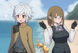Milf_kun - Eina got bailed by the beta boy [AI Generated]