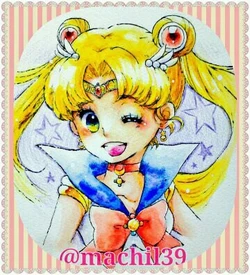 sailor moon art compilation