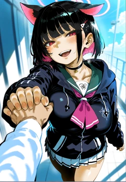 [Nanashi] 杏山カズサ(Kyouyama Kazusa) BBC NTR (Patreon) [AI Generated]