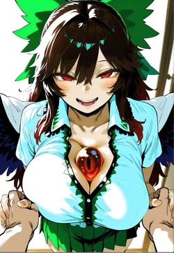 [Nanashi] 霊烏路空(Reiuji Utsuho) BBC NTR (Patreon) [AI Generated]