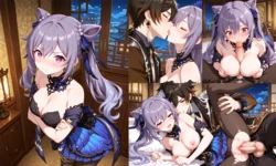 Nekohouse ID - GI10 Keqing x Zhongli Part 2 {AI Generated}