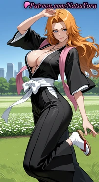 [NatsuYoru] Matsumoto Rangiku (Bleach) [AI Generated]