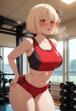 AnimeGrilsAI Nishikigi Chisato - (Lycoris Recoil) (Patreon) [AI Generated]