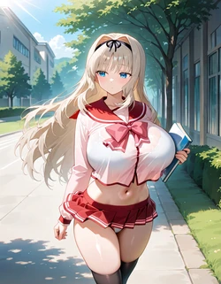 (AID oll) Kusugawa Sasara 久寿川ささら (ToHeart2) [AI Generated]