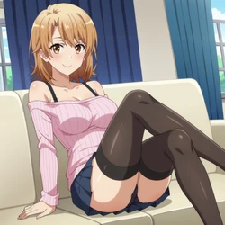 Moke P@treon Issiki Iroha Home Date 一色いろは おうちデート 95Pics (Patreon) [AI Generated]