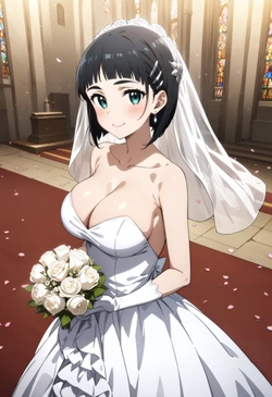 Moke P@treon Suguha Wedding Sex 直葉 ウェディングエッチ 84Pics (Patreon) [AI Generated]
