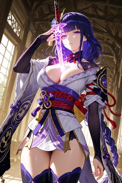 [Rankabee] Raiden Shogun | Genshin Impact (Patreon) (AI Generated)