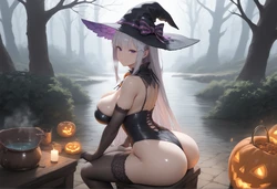 {avatariense} Emilia - Witch Costume [AI Generated]