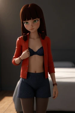 Black Miracle - Cerise Bianca - Lila Rossi Indoor (Part 3) (AI Generated)