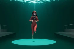 Black Miracle - Cerise Bianca - Lila Rossi Underwater (Part 2) (AI Generated)