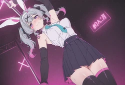 Stable Skynet - ☠️Rabbit Hole Miku (Vocaloid) - 398p (Patreon) [AI Generated]