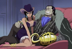 Sira - Nico Robin X Crocodile / ニコ・ロビン X サー・クロコダイル [AI Generated]