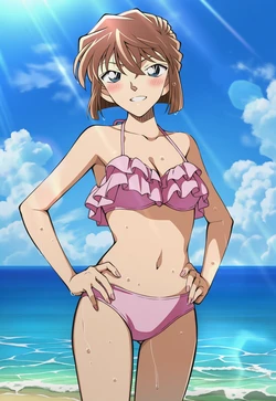 [Sephiaton] Shiho Miyano(Detective Conan) - Anime Style (Patreon) [AI Generated]