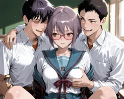 Lanmon AI -Yuki Nagato (The Disappearance of Nagato Yuki-chan) (319p) (Patreon) [AI Generated]