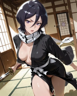 Lanmon AI - Rukia Kuchiki (Bleach) (351p) (Patreon) [AI Generated]