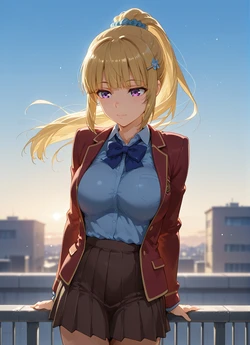 [KarartAI] Kei Karuizawa 軽井沢恵 -  Classroom of the Elite (AI Generated) (Patreon)