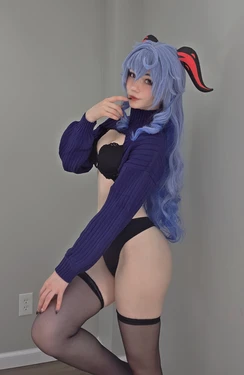 Celebi cosplay - Ganyu lingerie