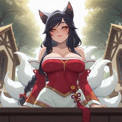 [EroSketch] Ahri BBC [AiGenerated]
