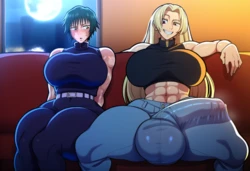 [Doranne] Maki x futa Yuki [AI generated]