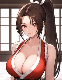 ByuruByuru_AI Premium  MAI SHIRANUI 不知火舞 【餓狼伝説】 (Patreon) [AI Generated]