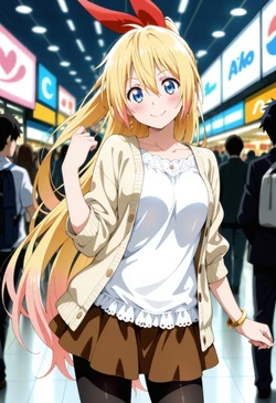 Moke P@treon Kirisaki Chitoge Love Sex (Nisekoi) 桐崎千棘 イチャラブエッチ (ニセコイ) 505Pics (Patreon) [AI Generated]