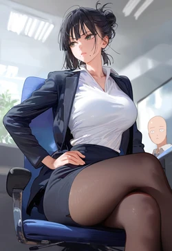 Fubuki (One-Punch Man)[Flower Garden]地狱的吹雪with bondage [AI Generated]