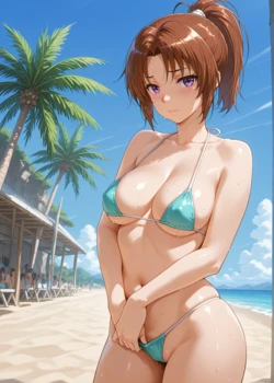 [KarartAI] Natsuki Nakagawa 中川 夏紀 - Sound! Euphonium (Patreon) (AI Generated)