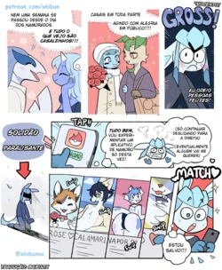 [Akibun] Glaceon/Braixen (Pokemon) [Portuguese-BR]