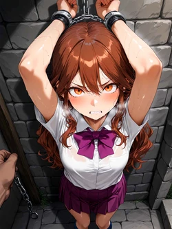 [らくだだん]雷門夏未 媚药电动玩具 [AI Generated]