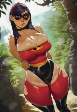 [Oppai Priest] Violet Parr [AI Generated]