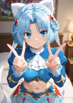 Undresser - Ludmila Lourie ( リュドミラ＝ルリエ ) - Lord Marksman and Vanadis ( 魔弾の王と戦姫 [ヴァナディース] ) (Patreon) [AI Generated]