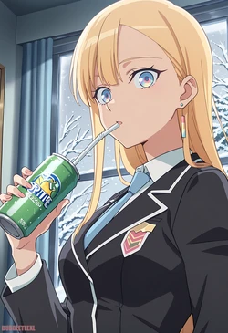 [BubbleTeeXL] Yugure (Dusk Beyond the End of the World／Towa no Yugure) [AI Generated]