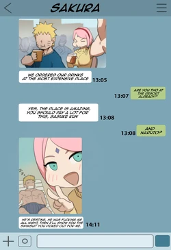 Naruto and Sakura on vacation ( NTR)