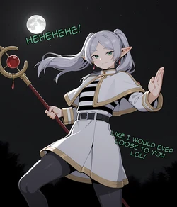 SnowBunnyWaifus - (8 and above tiers) Instant loss: Frieren and Fern (Patreon) [AI Generated]