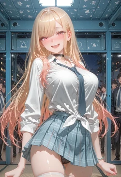[ドゥドゥ] 喜多川海夢 x BBC/Marin Kitagawa/喜多川海梦 (Patreon) [AI Generated]