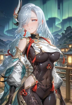 [ドゥドゥ] 申鶴 x BBC/シンカク/Shenhe (Patreon) [AI Generated]