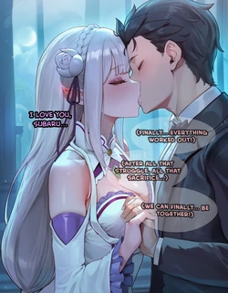 AIbby - Emilia's First Time NTR - [Ai-Generated]